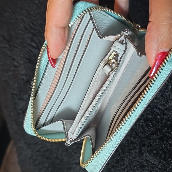 Like new kate spade zip small blue - Picture 3 of 3